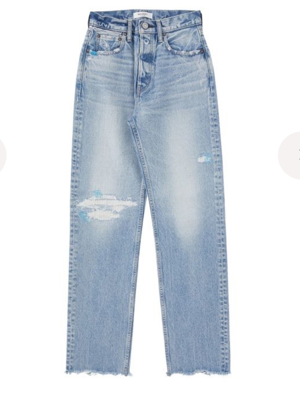 MOUSSY Brighton Wide Straight Jeans 25